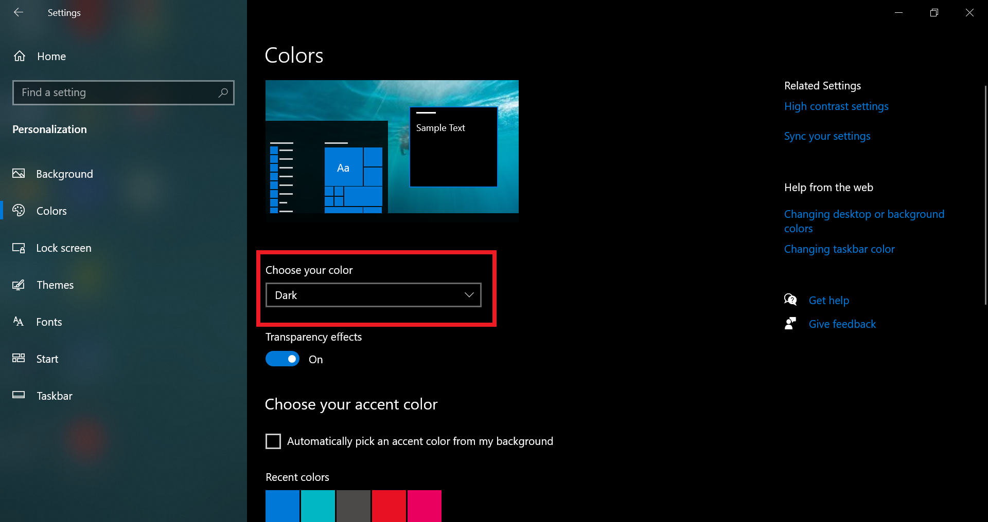 weCollaborate learning resources > Screen Contrast Optimization (Dark Mode) > Screenshot (71).png