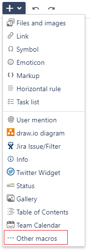 weCollaborate learning resources > Using the Events Macro > 1 macro. PNG.PNG